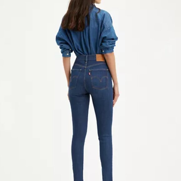 BNWT Levi's Mile High Super Skinny Jeans, Premium Denim - Picture 2 of 4